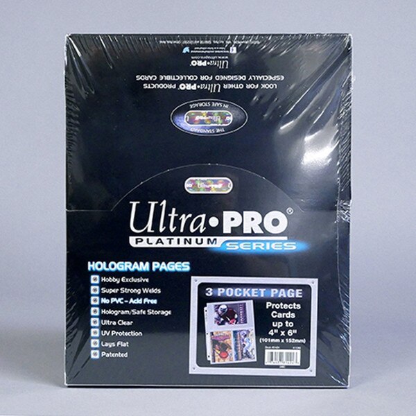 Ultra-PRO� 3 Ring BINDER PAGES - Th